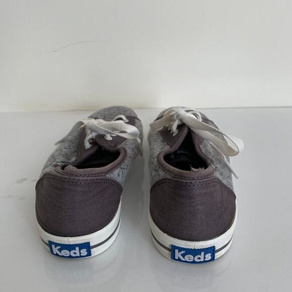 Keds Womens Size 8 Kickstart Quilted Gray Shoes Sneakers - Picture 3 of 16
